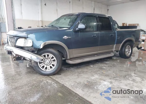 2002 Ford F-150 Lariat/Xlt z USA, uszkodzony, nr VIN 1FTRW07L12KB42273